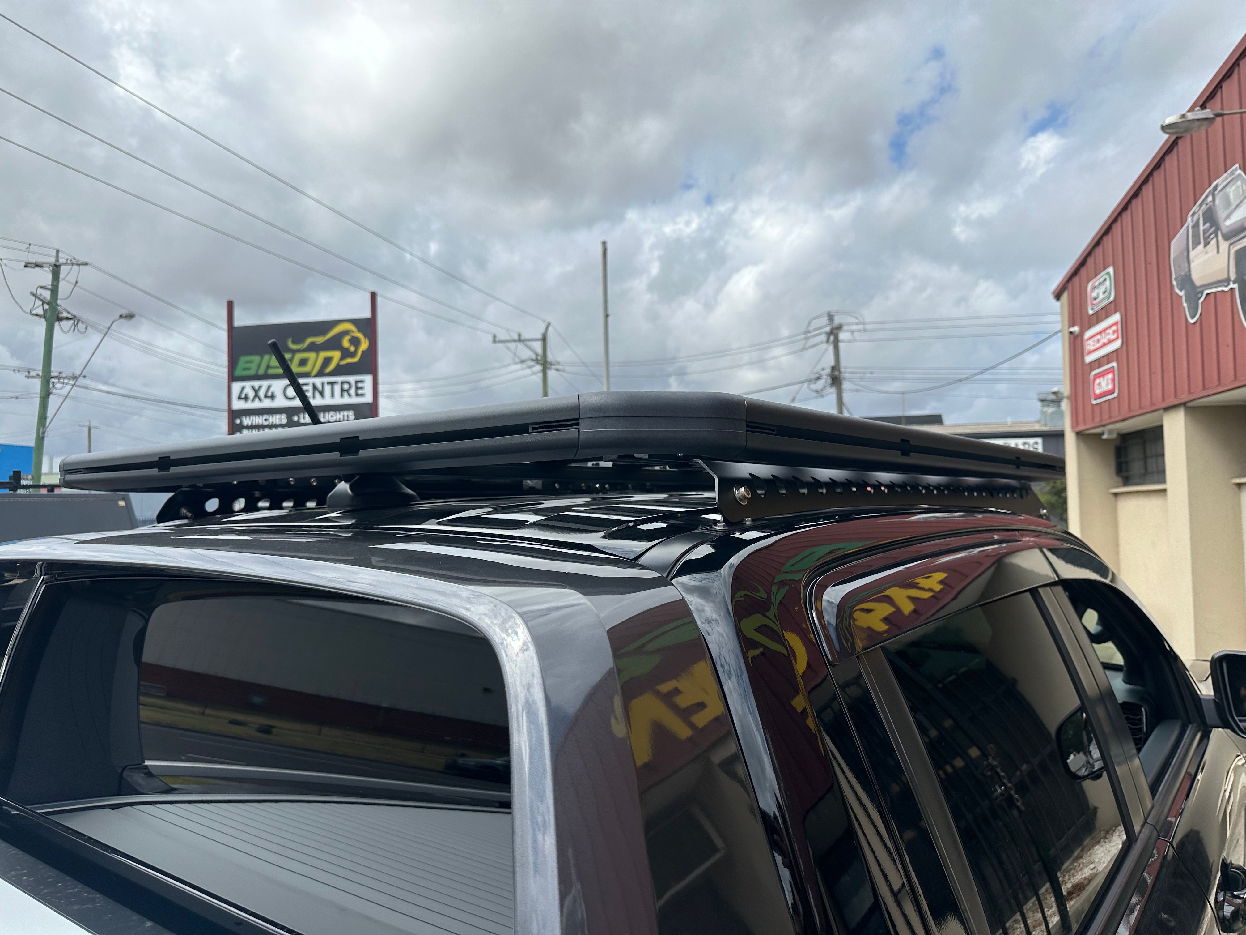 BISON 4X4 DAKOTA STYLE FLAT RACK FOR TOYOTA HILUX 2021+