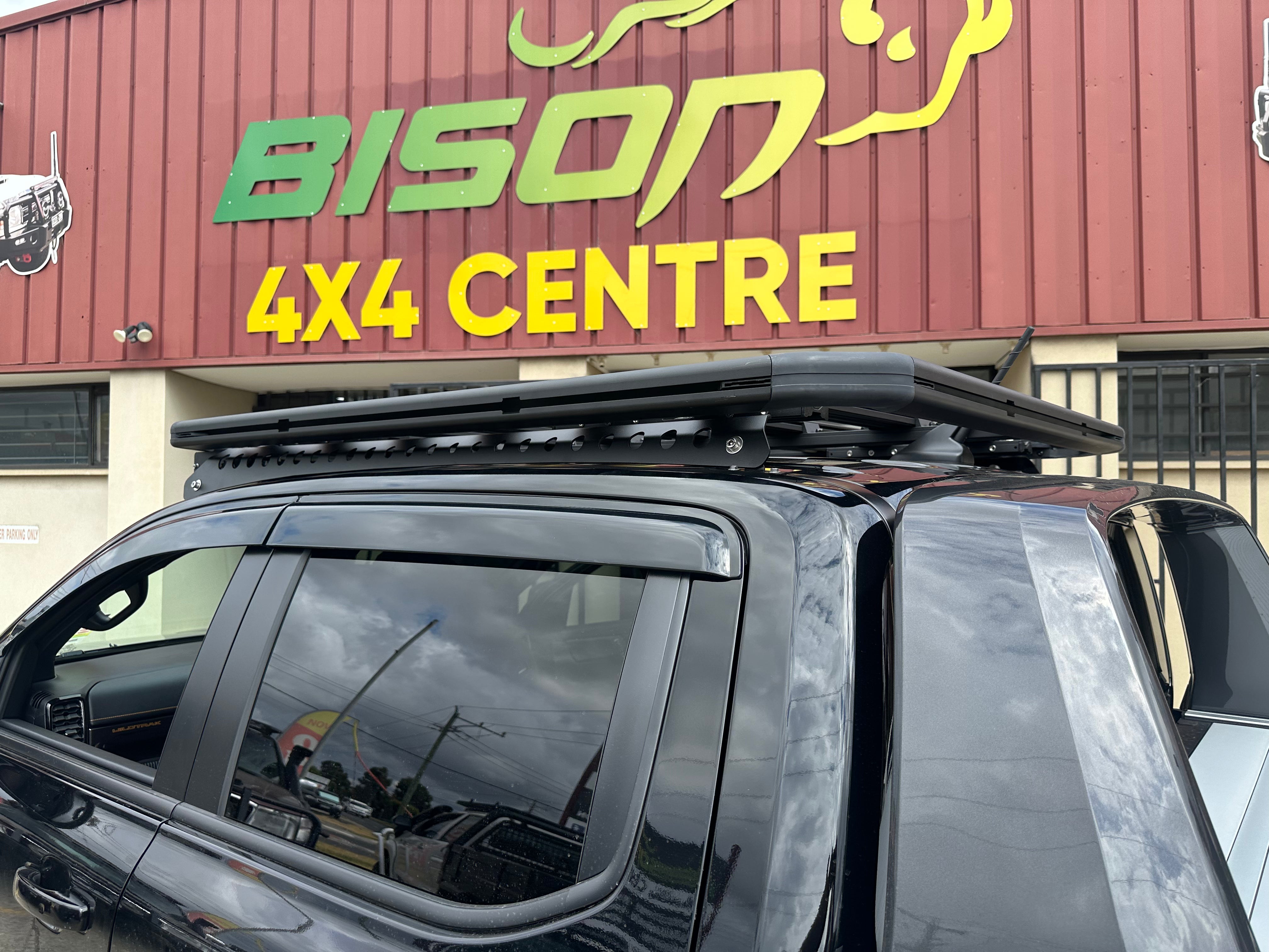 BISON 4X4 DAKOTA STYLE FLAT RACK FOR TOYOTA HILUX 2021+
