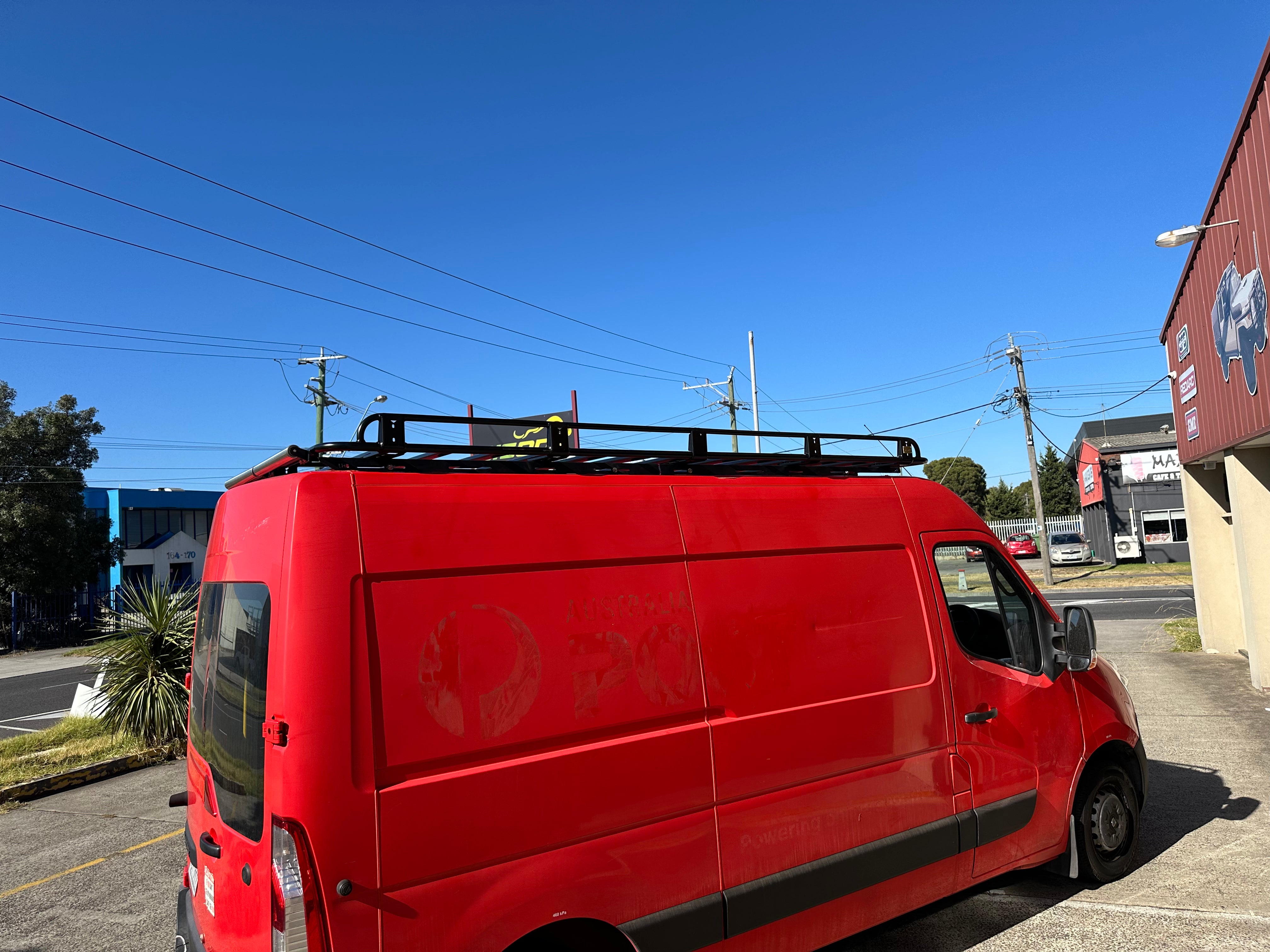 BISON 4X4 STEEL TRADESMAN ROOF RACK FOR RENAULT MASTER 2011-2019