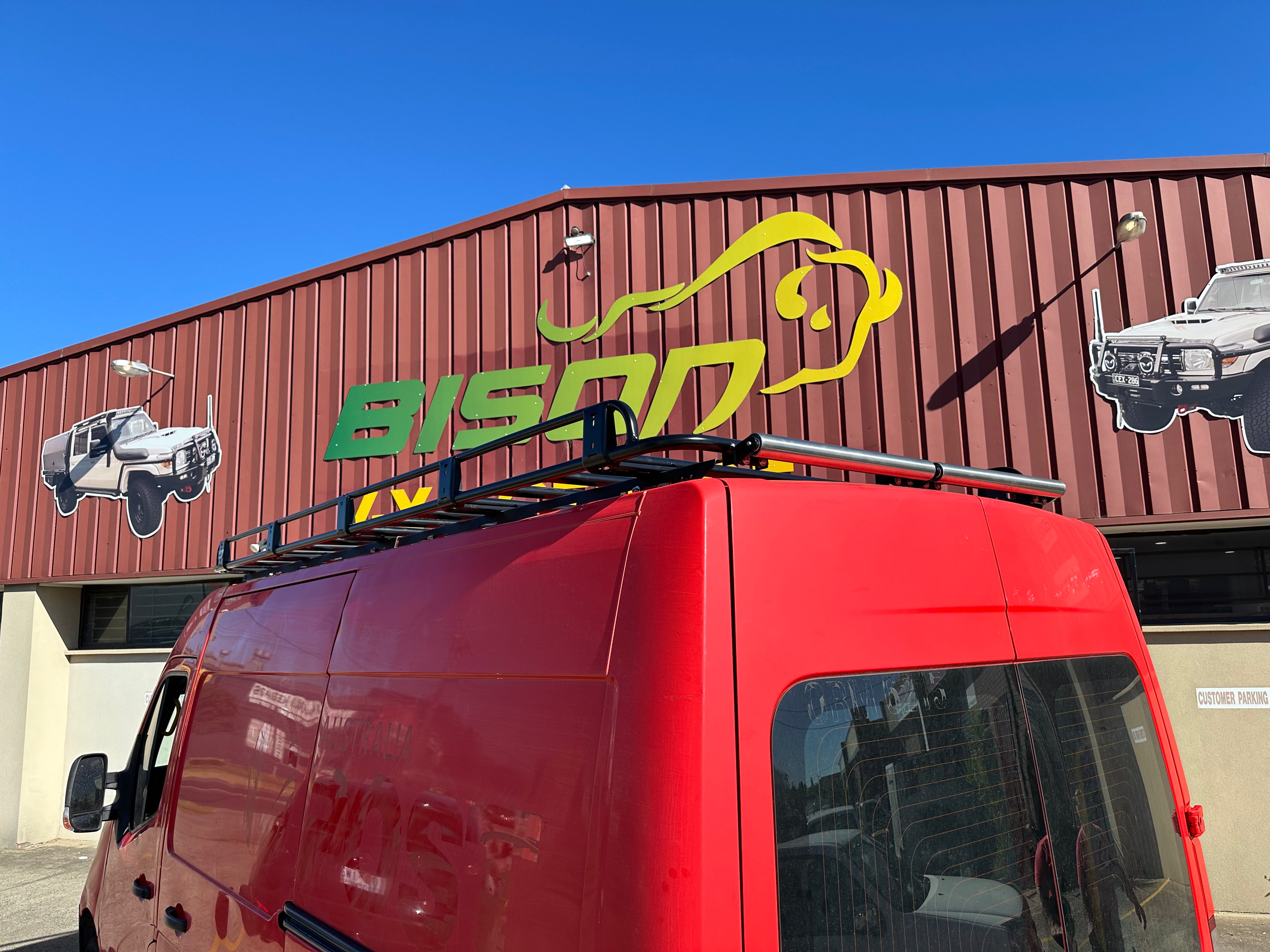 BISON 4X4 STEEL TRADESMAN ROOF RACK FOR RENAULT MASTER 2011-2019