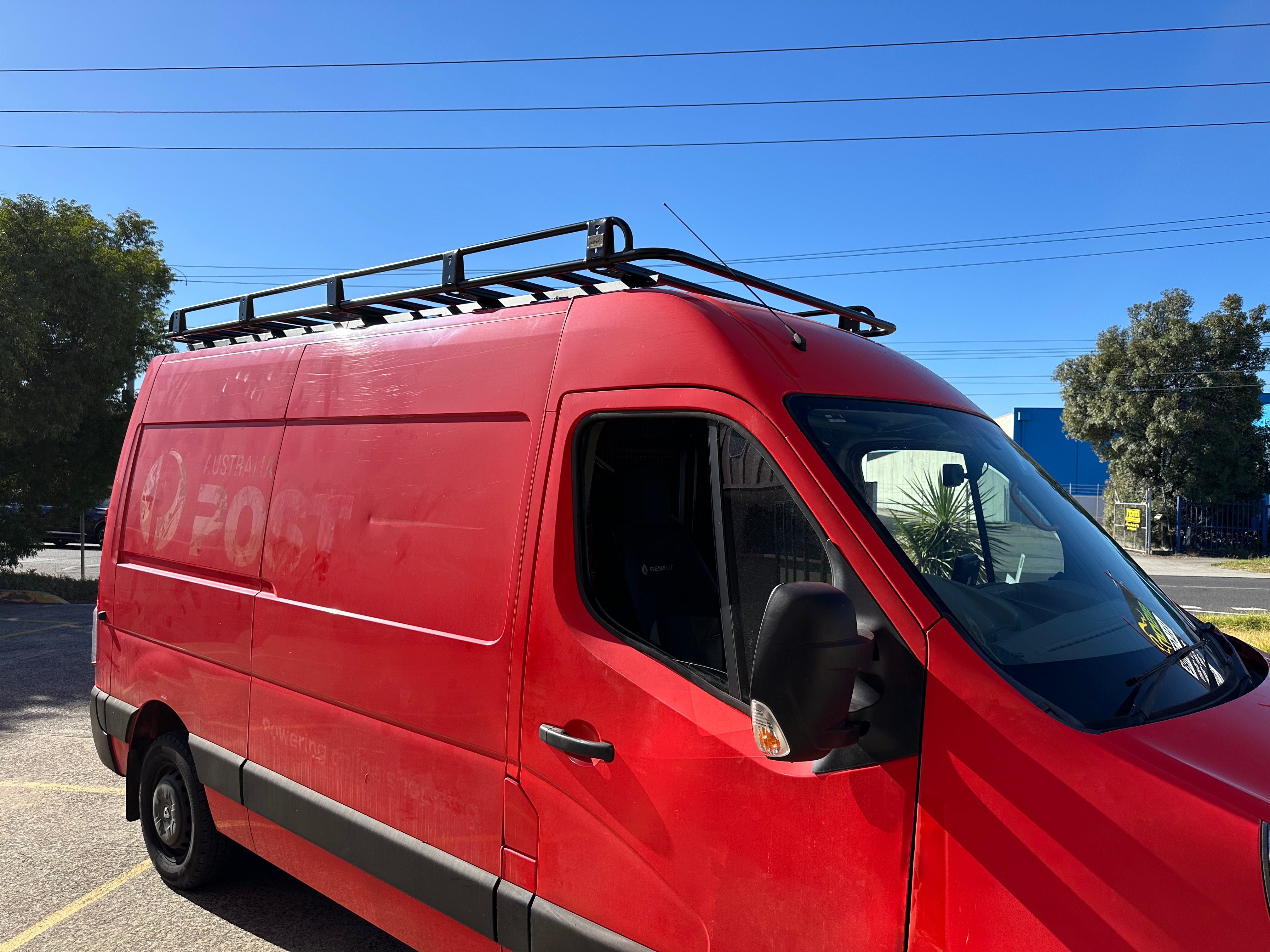 BISON 4X4 STEEL TRADESMAN ROOF RACK FOR RENAULT MASTER 2011-2019