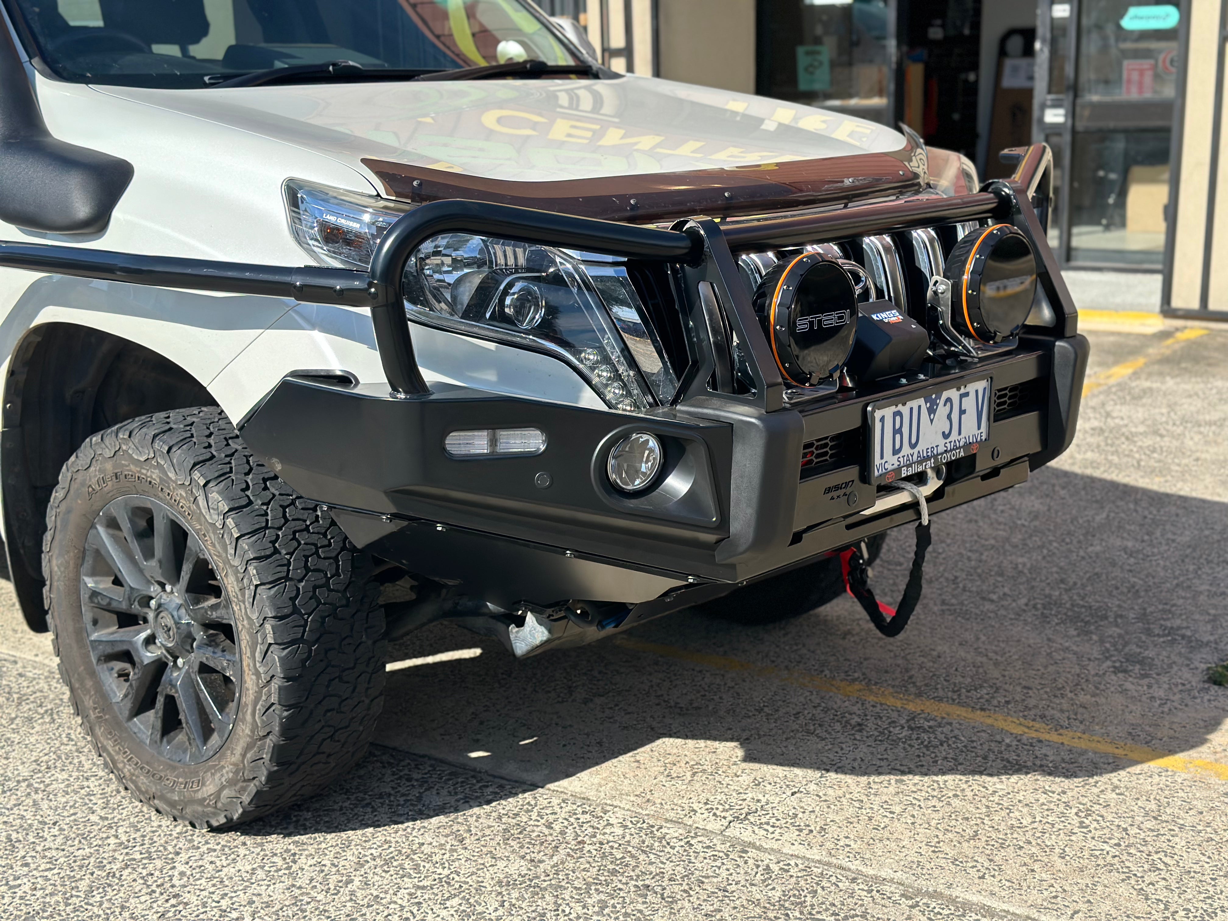 BISON-BAR FOR  TOYOTA PRADO 150 SERIES 2 2013-2017  BY BISON 4X4