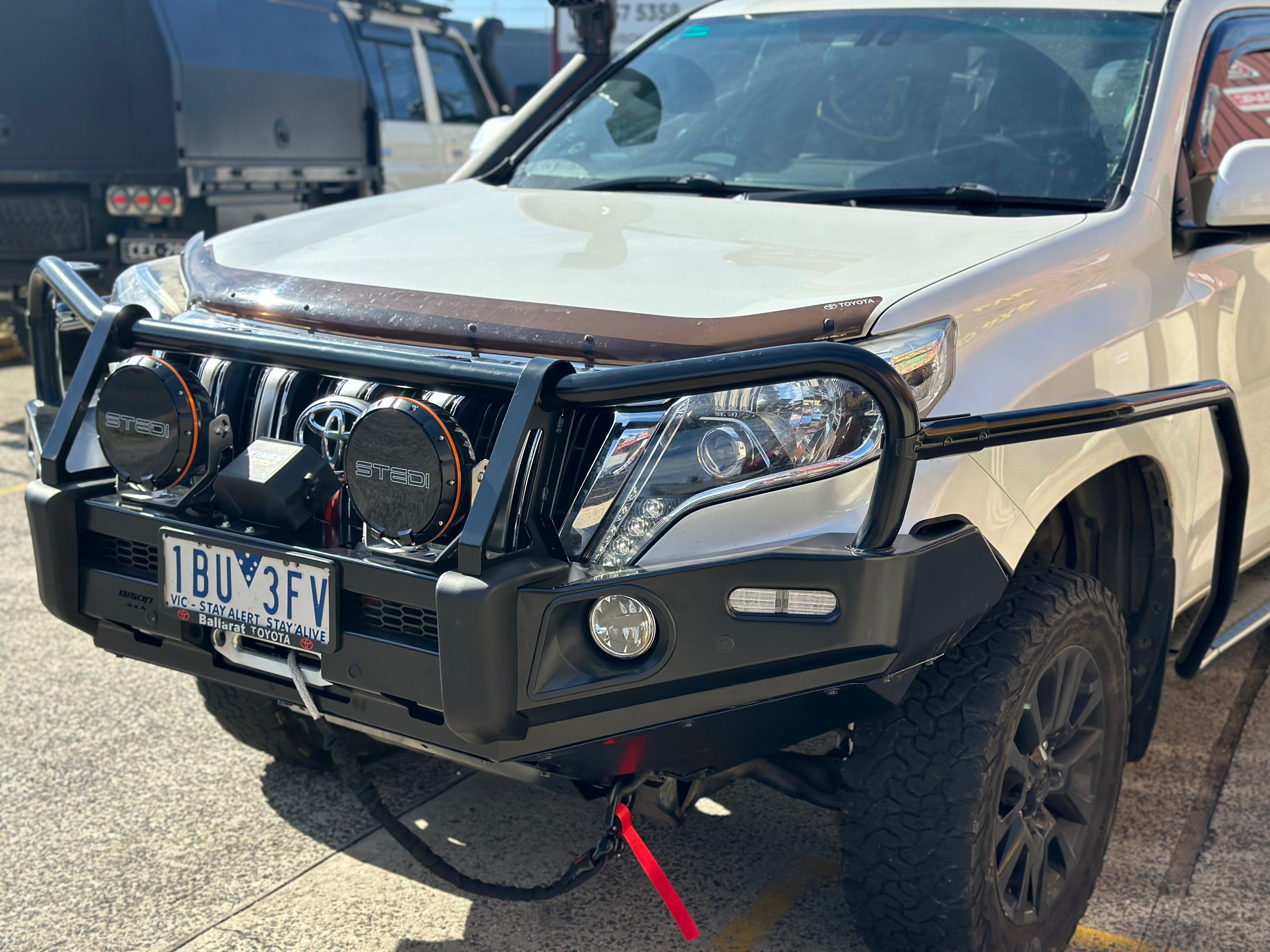 BISON-BAR FOR  TOYOTA PRADO 150 SERIES 2 2013-2017  BY BISON 4X4