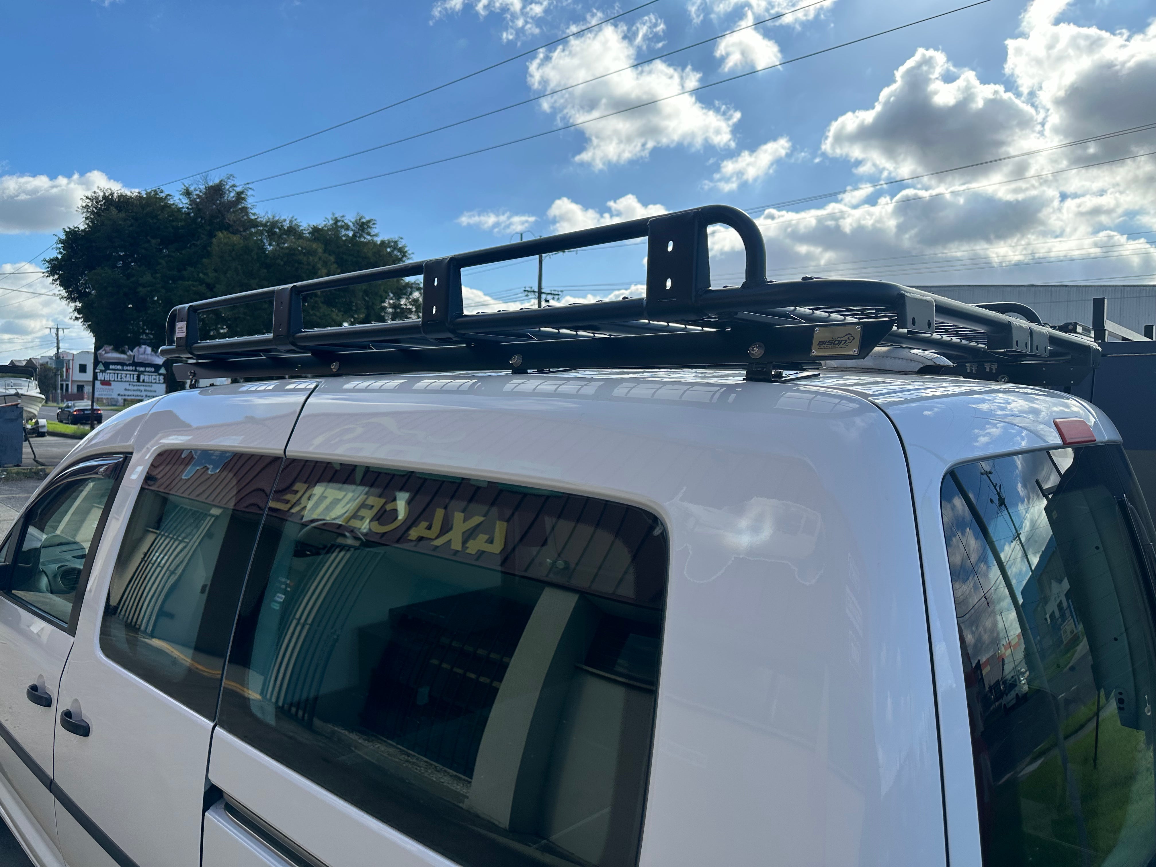 BISON 4X4 STEEL TRADESMAN ROOF RACK FOR VOLKSWAGEN CADDY 2021+