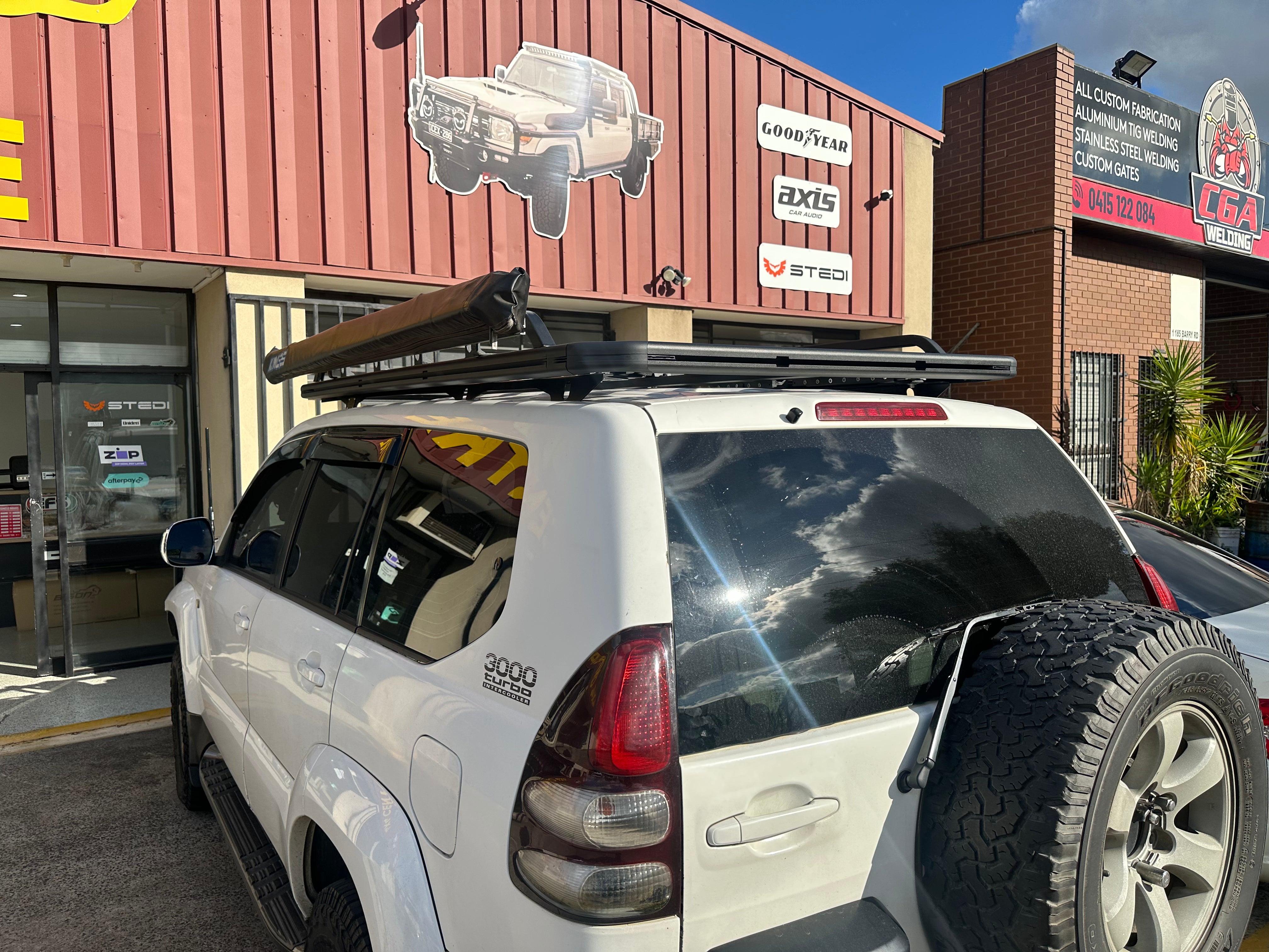 BISON 4X4 DAKOTA STYLE TRADESMAN RACK FOR TOYOTA PRADO 150 SERIES | TRADESMAN ROOF RACK