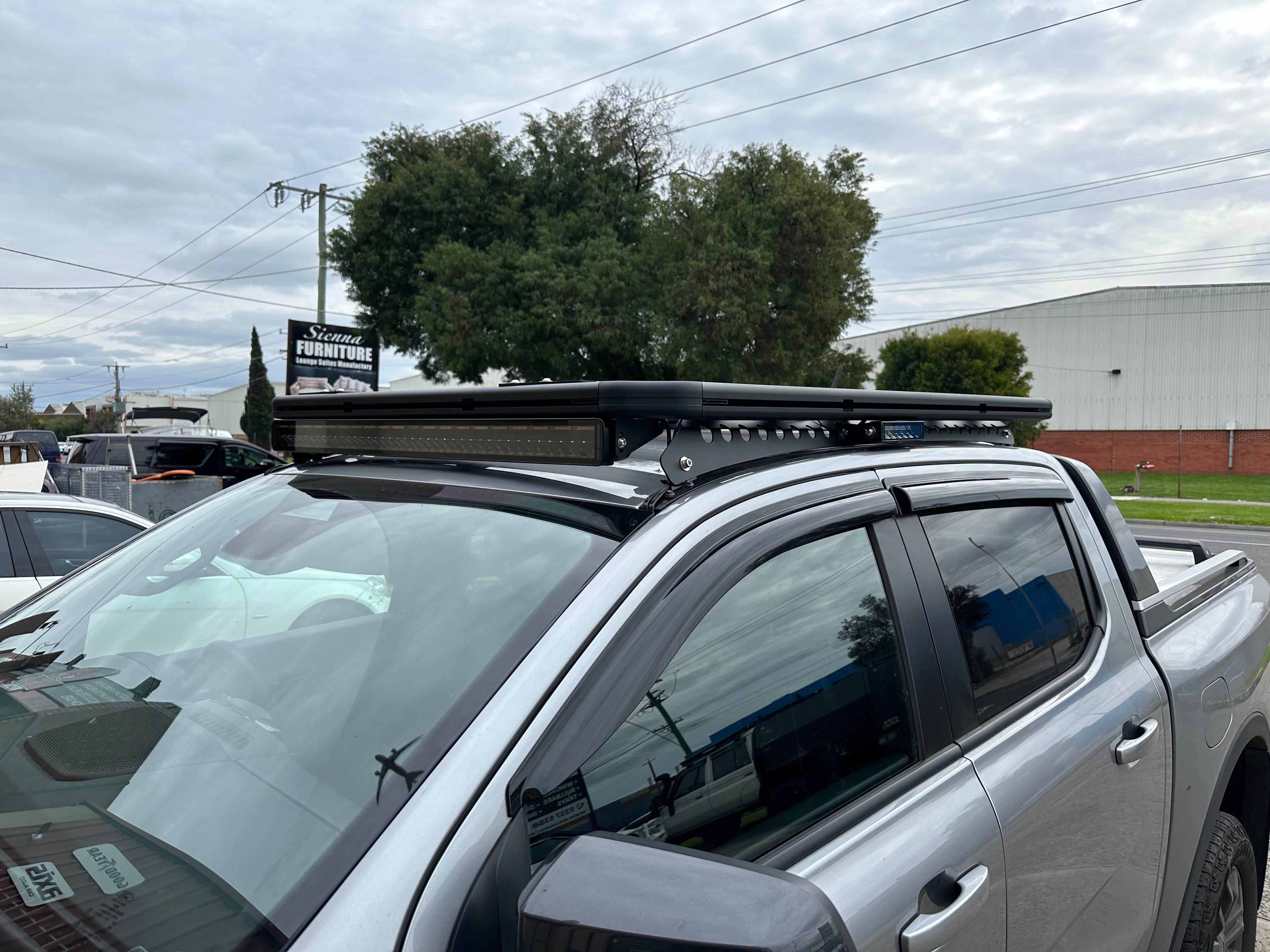 BISON4X4 DAKOTA STYLE FOR FORD RANGER | FLAT ROOF RACK 1520mm x 1250mm