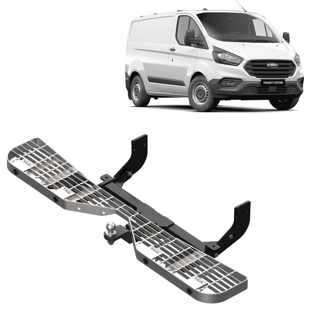 TAG Rear Step & Towbar for Ford Transit Custom VN Series (02/2014 - on)