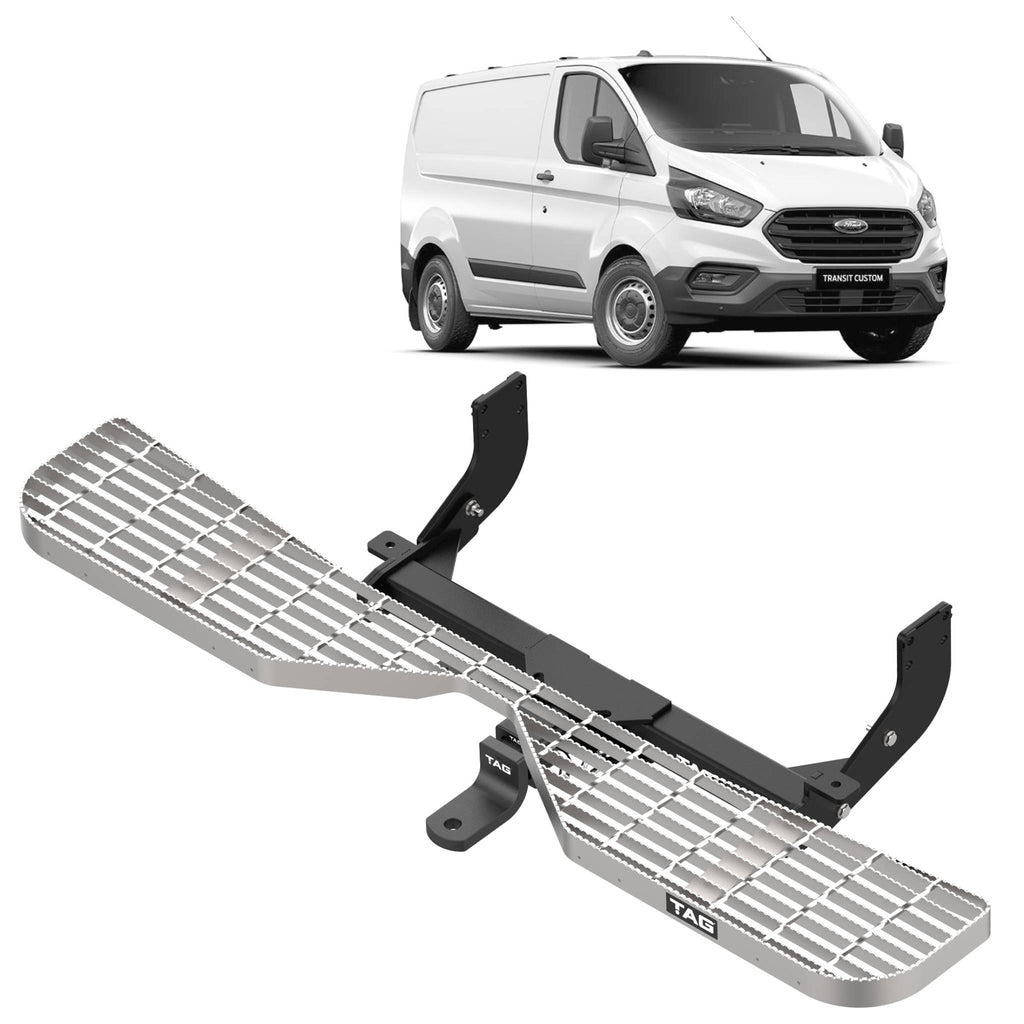 TAG Rear Step, Towbar & Wiring for Ford Transit Custom Van VN (06/2016 - 02/2024)