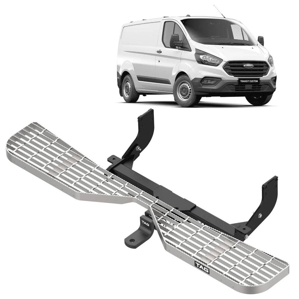 TAG Rear Step, Towbar & Wiring for Ford Transit Custom Van VN (06/2016 - 02/2024)