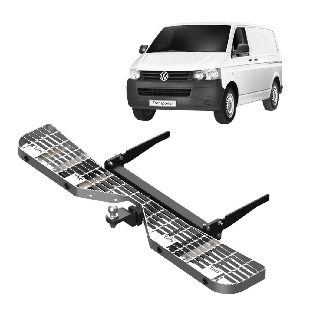 TAG Rear Step, Towbar & Wiring for Volkswagen Transporter T6 Van (09/2019 - on)