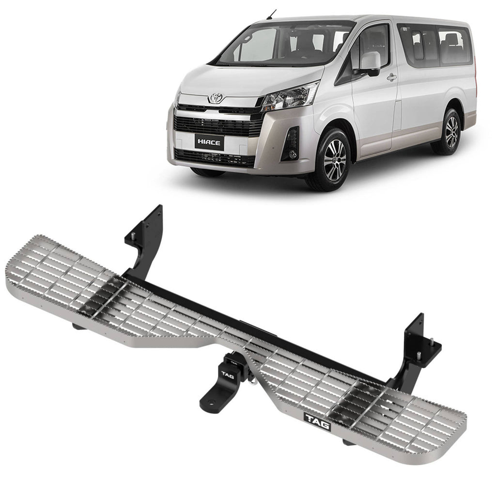TAG Rear Step, Towbar & Wiring for Toyota Hiace / Commuter (02/2019 - on)