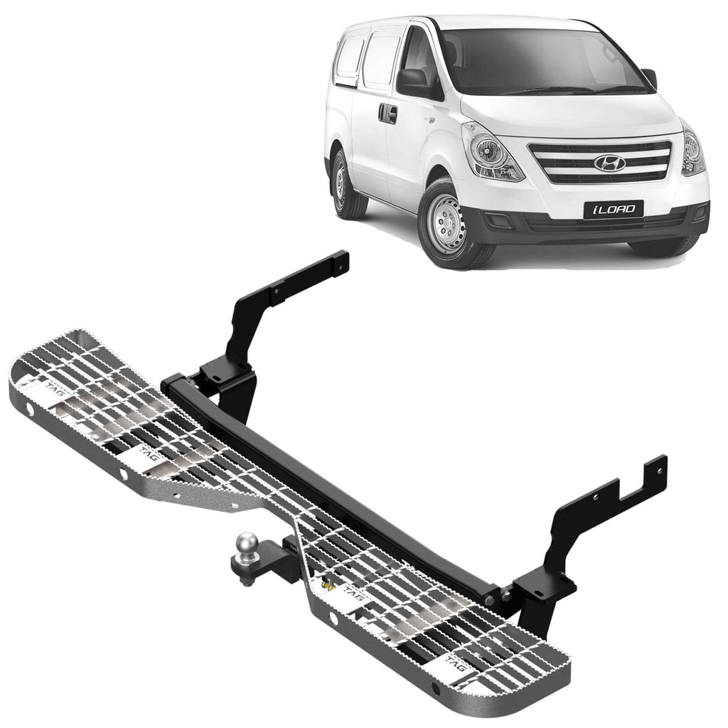 TAG Rear Step & Towbar for Hyundai ILoad / IMax (02/2008 - 09/2021)