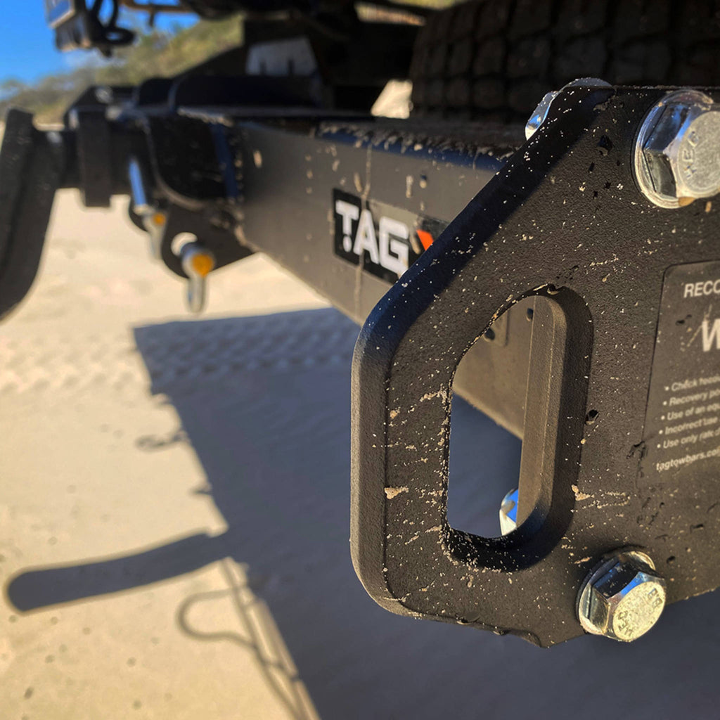 TAG Extreme Recovery Towbar & Direct Fit Wiring for Toyota Hilux Cab Chassis (08/2008 - 09/2015)