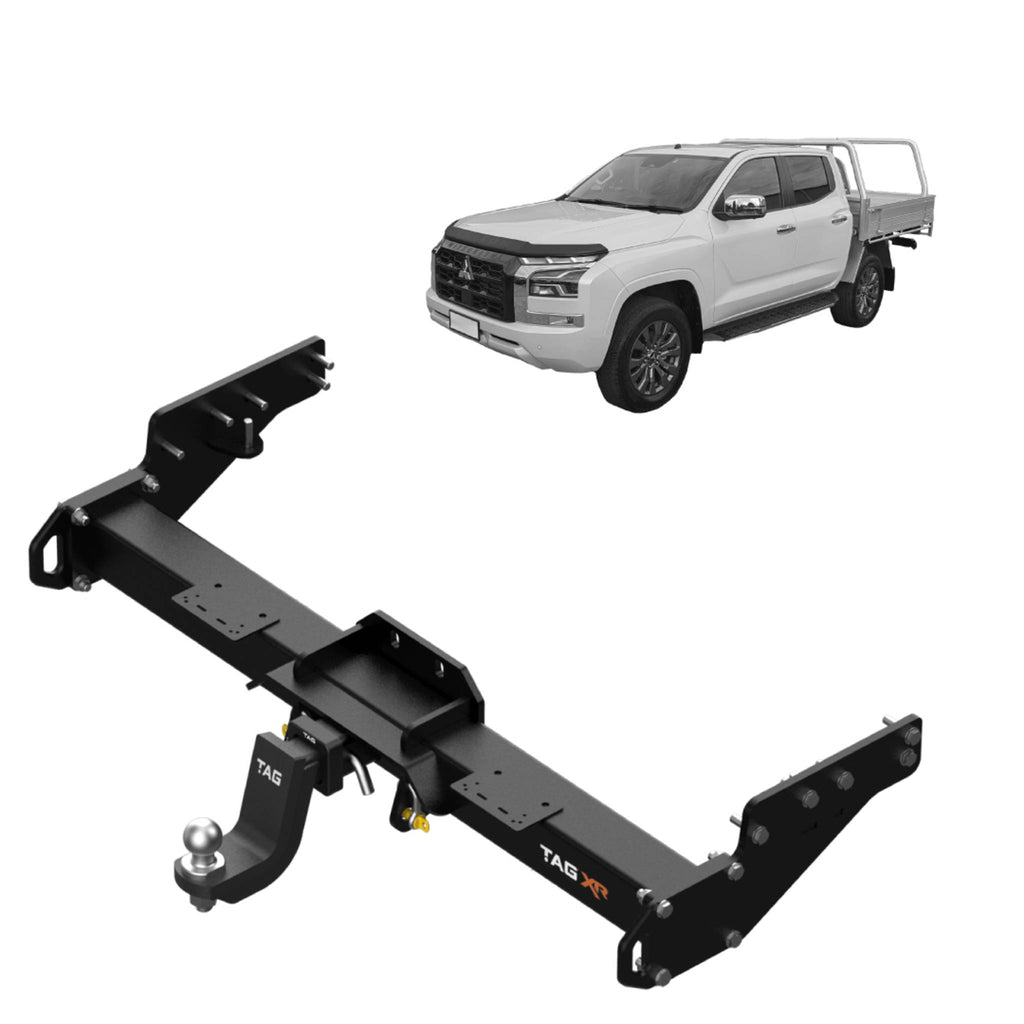 TAG 4x4 Recovery Towbar for Mitsubishi Triton MV Cab Chassis (2024-on)