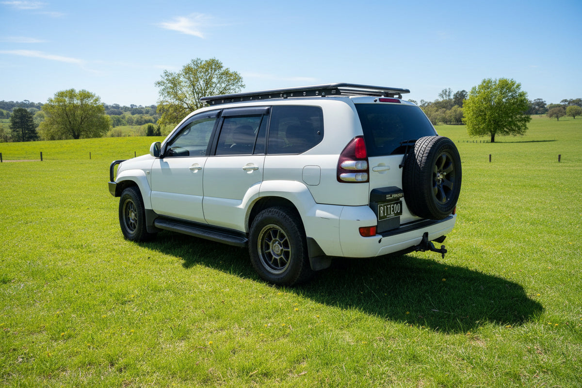 BISON 4X4 DAKOTA STYLE FLAT RACK FOR TOYOTA PRADO 120 SERIES 2003-2009