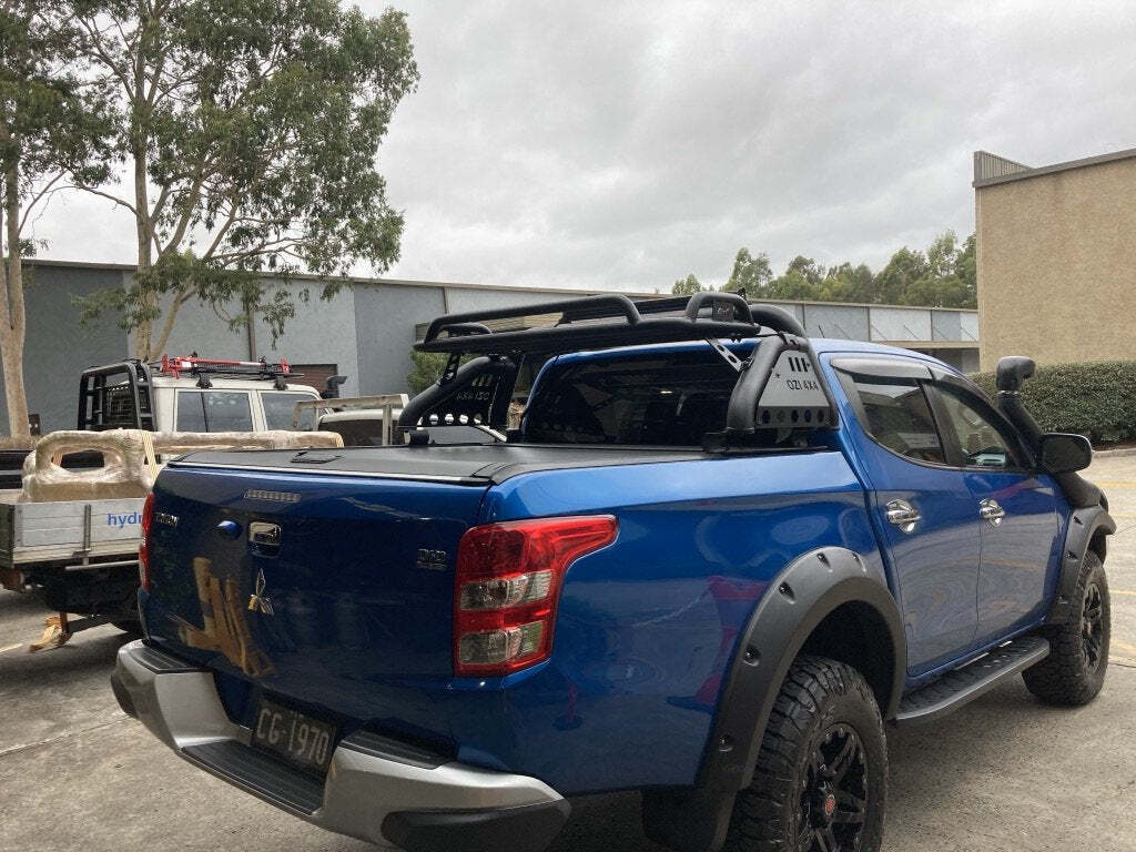 BISON 4X4 Fender Flares Wheel Arch Protector For Mitsubishi Triton 2015-2018 modified