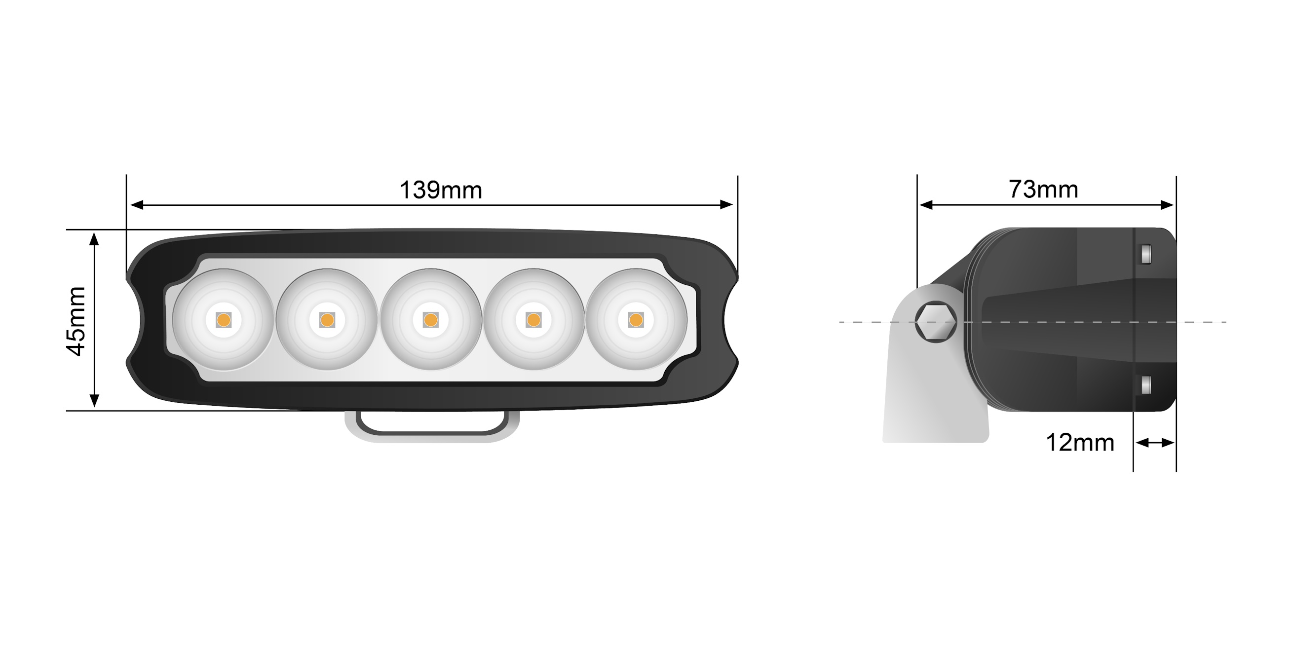 25W SLIM LED WORK LIGHT