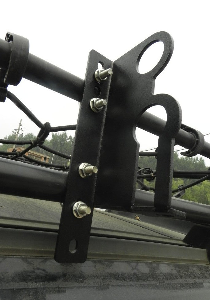 4x4 High Lift Jack and Shovel Holder Roof Rack Mounting