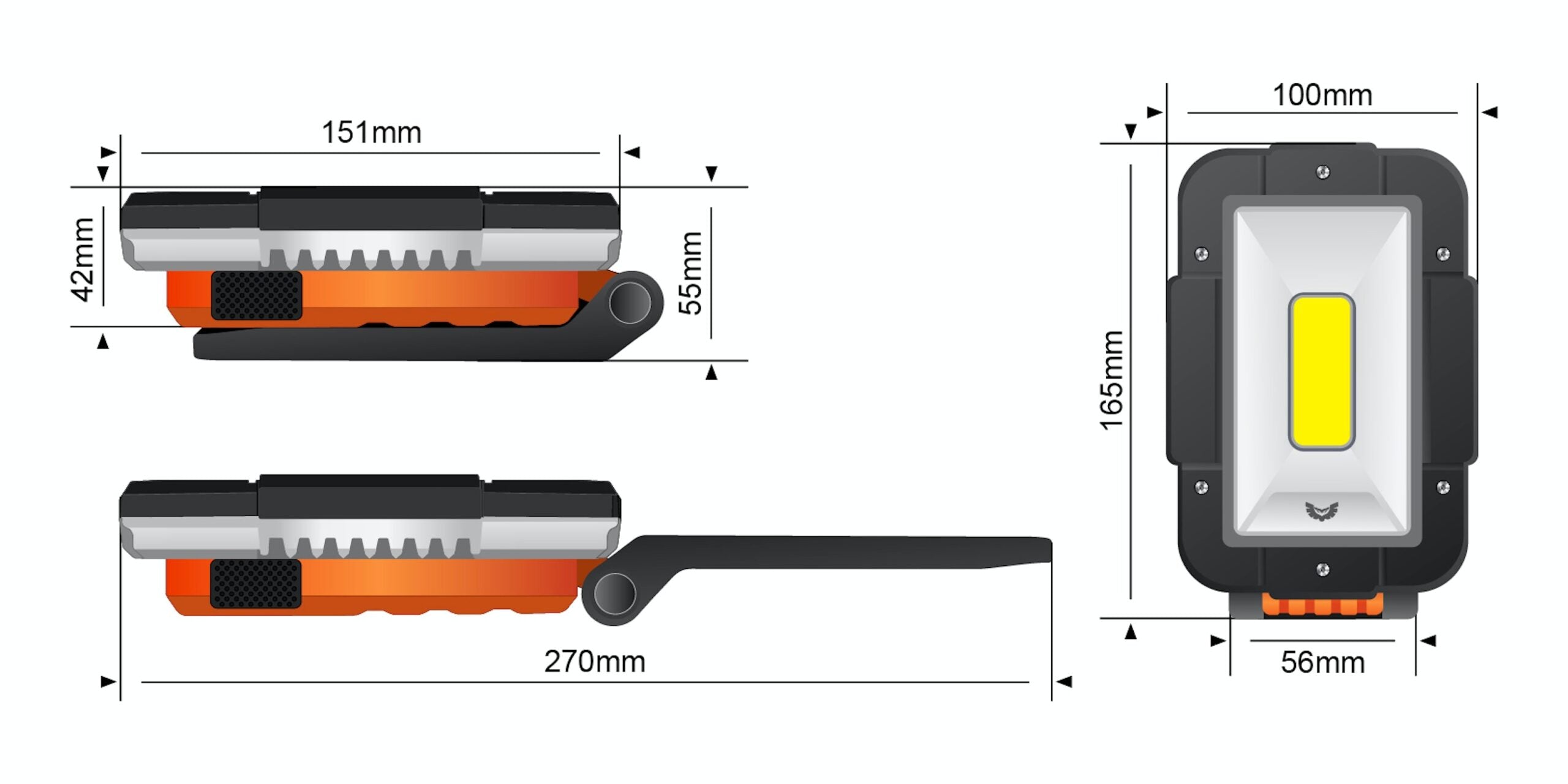 T1500 LED TASK & CAMP LIGHT