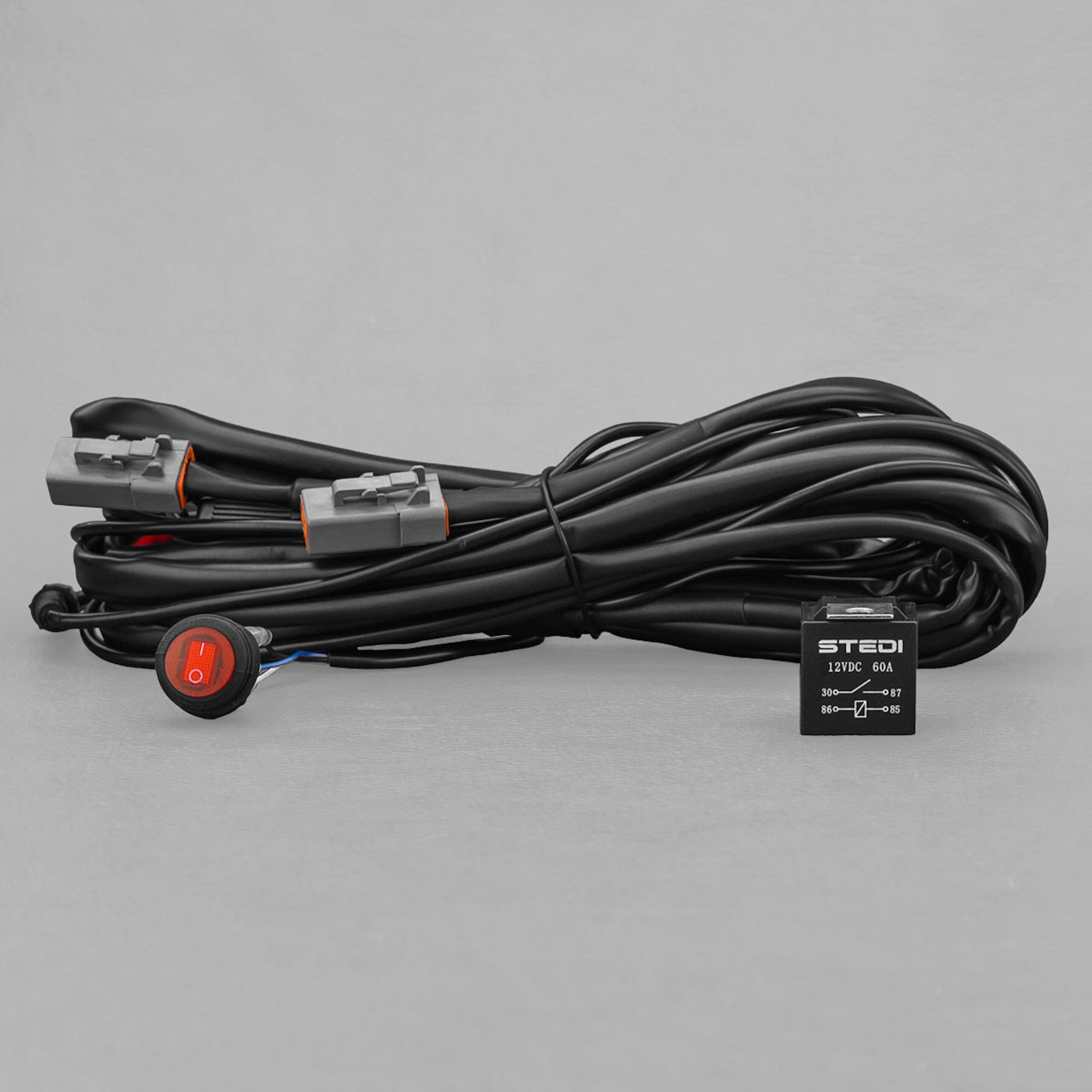 DUAL CONNECTOR PLUG & PLAY SMART HARNESS™ HIGH BEAM DRIVING LIGHT WIRING