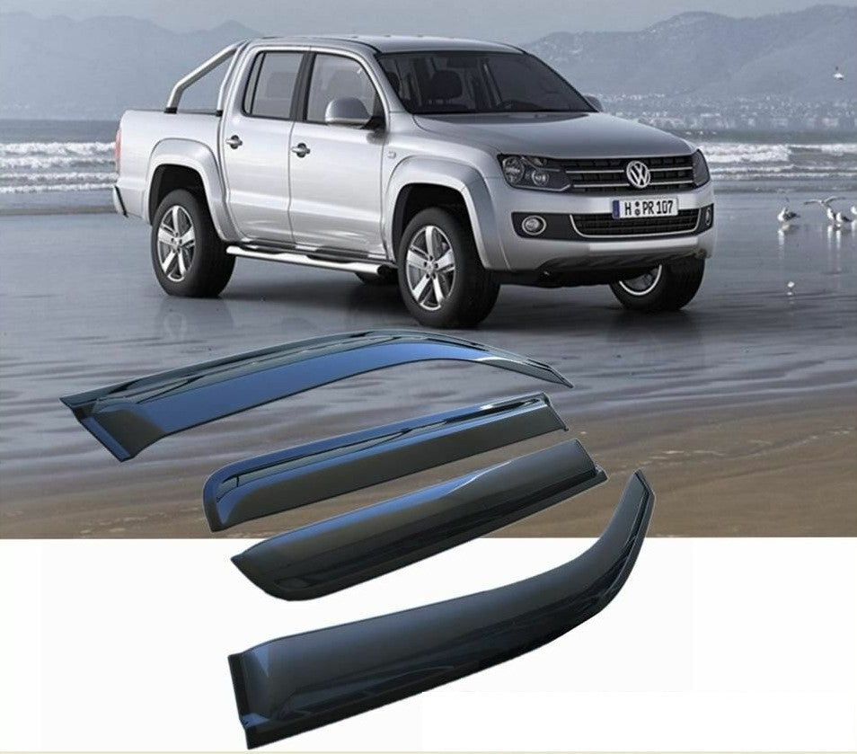 BISON 4X4 Weather Shields Door Visors for Volkswagen Amarok 2009-2020