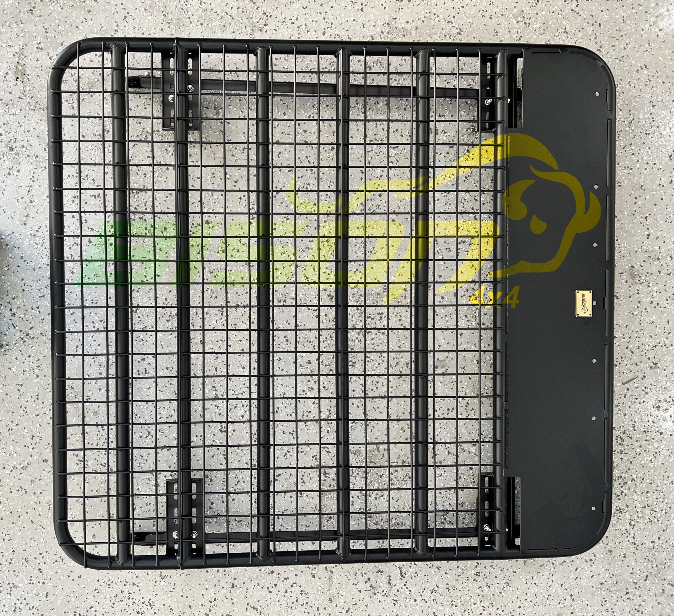 HOLDEN Rodeo 1994-Onwards Dual Cabin Tradesman Style Steel Open ends Rack 1350mm x 1250mm