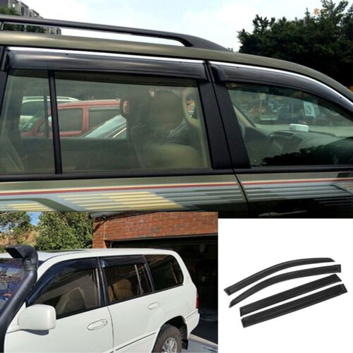 BISON 4X4 Weather Shields Door Visors for Toyota Landcruiser 2007-2020