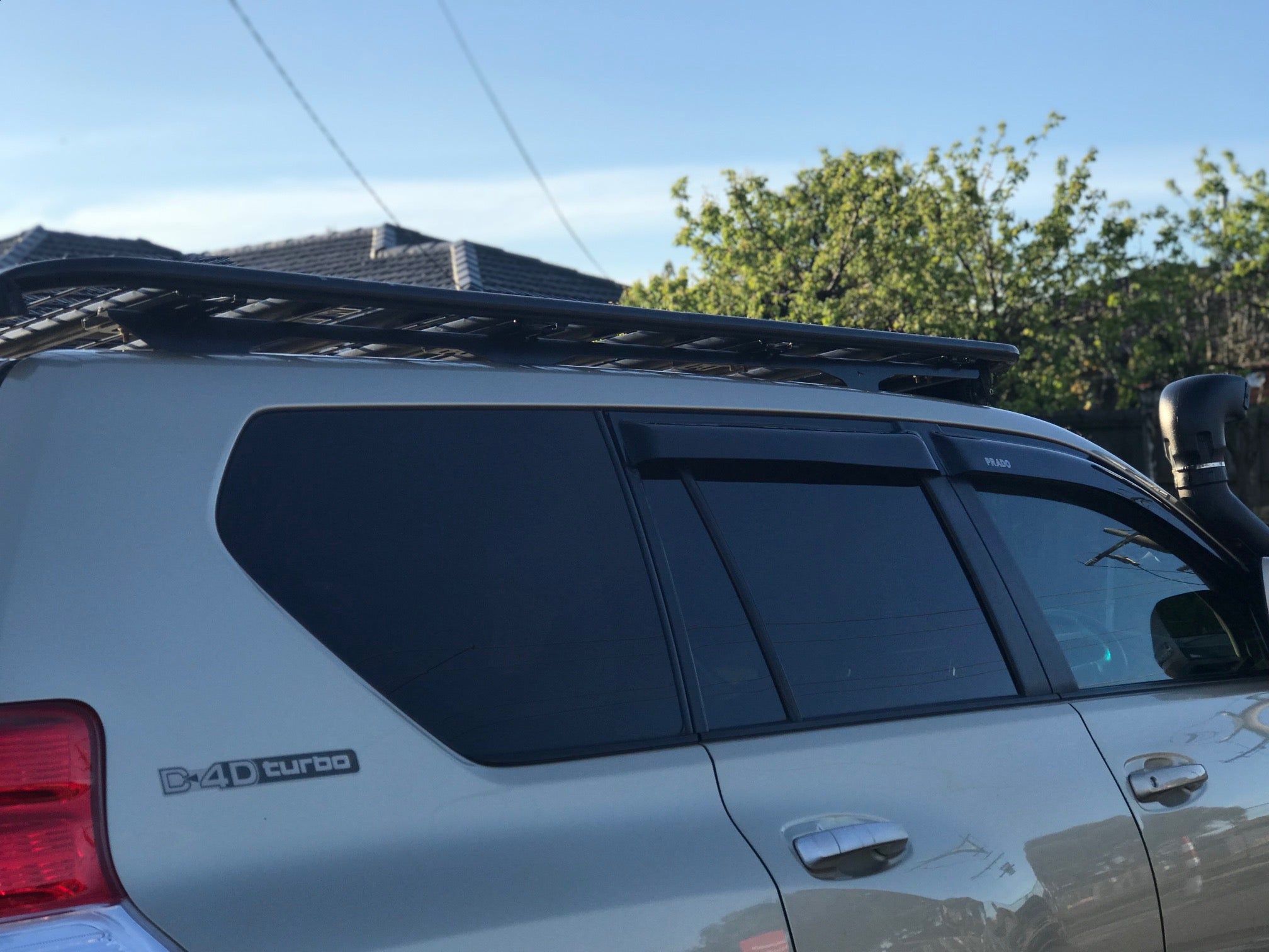 TOYOTA LANDCRUISER Prado 150 Series Flat Steel Roof Rack 2200mm x 1250mm