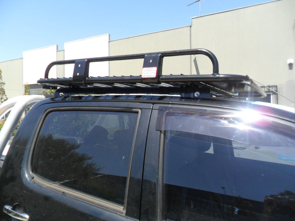 MAZDA BT-50 2006 on Tradesman Style Open Ends Steel Roof Rack 1350x1250mm