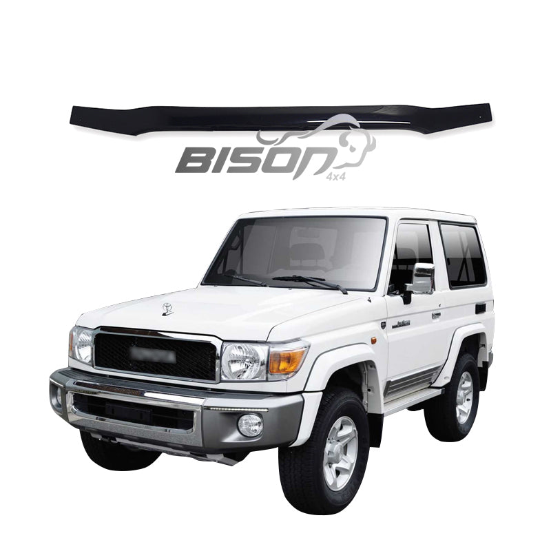 BISON 4X4 Bonnet Protector Hood Guard for Toyota Landcruiser 70 2017