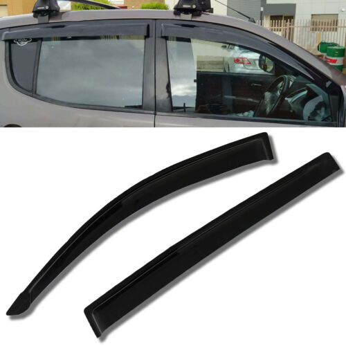BISON 4X4 Weather Shields Door Visors for Mitsubishi Triton 2006-2014