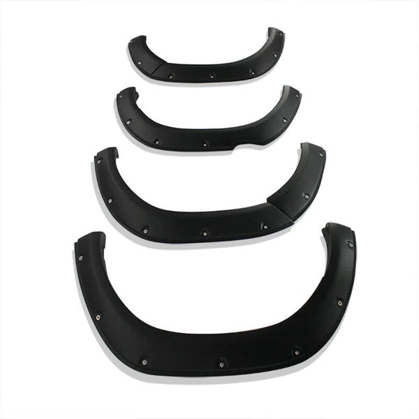 BISON 4X4 Black Fender Flares Wheel Arch Suits for Hilux SR5 SR 2021