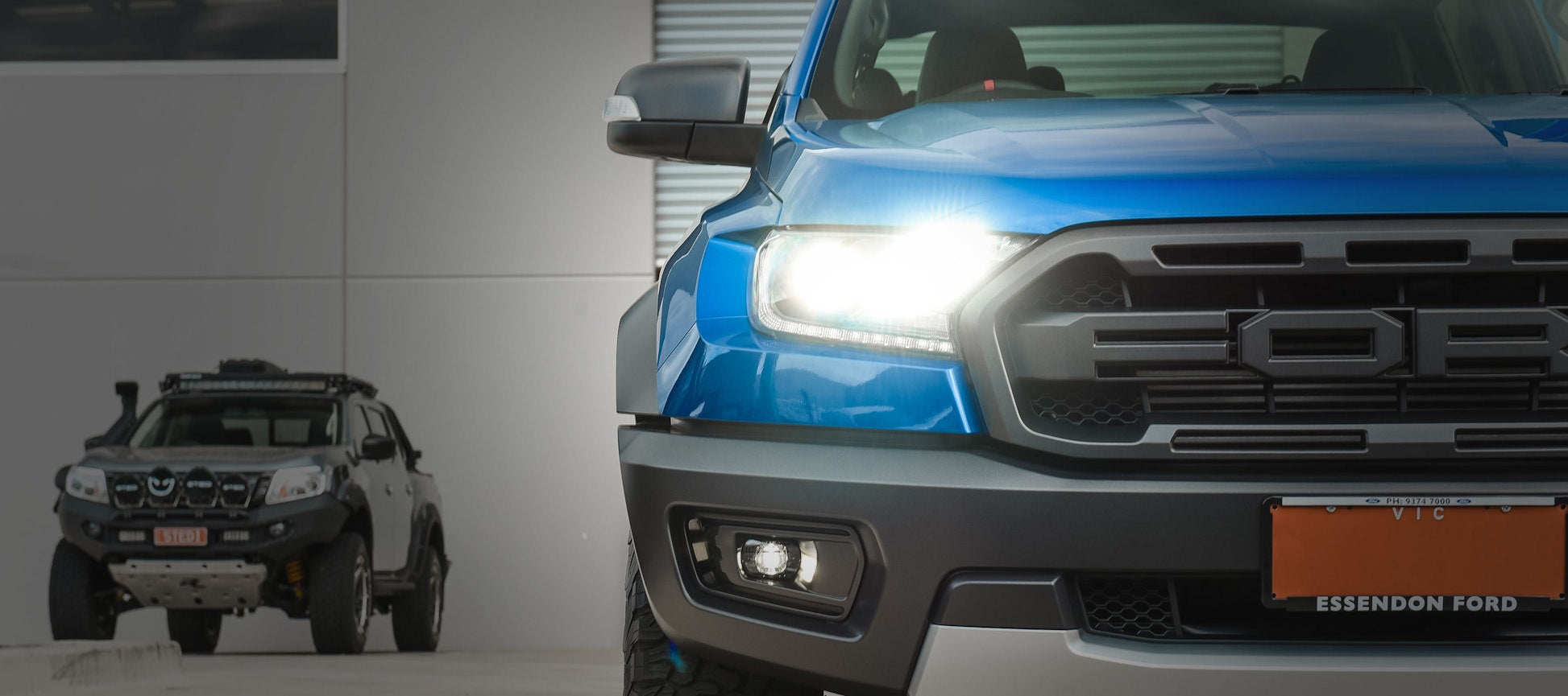 PROJECTOR H1 LED HEADLIGHT GLOBES (PAIR)