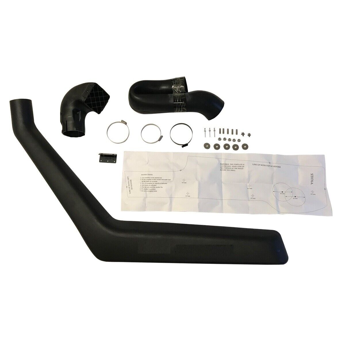 Snorkel kit to Suit Toyota Landcruiser 70 71 73 75 78 79 Series 1985-2007